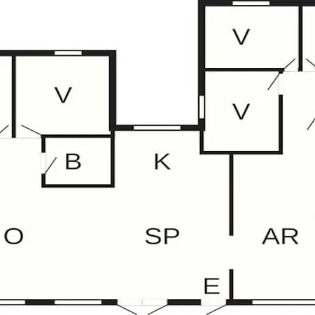 Сasa de vacaciones 14 Person In Hadsund